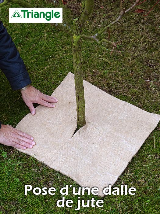 Feutre de paillage 100% jute